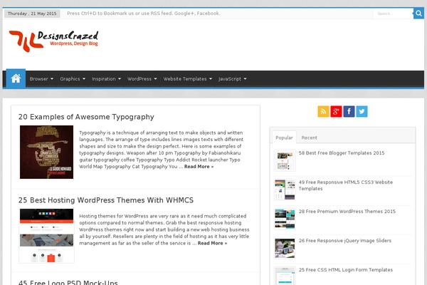 Site using Sticky-widget plugin