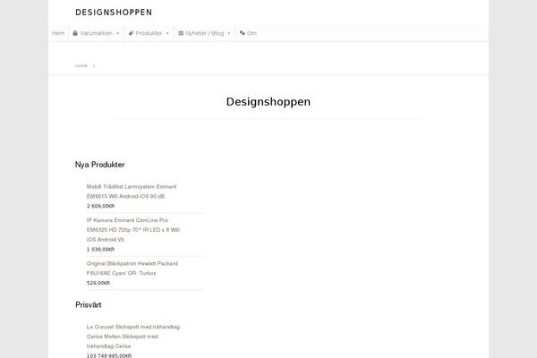 Retail Therapy theme site design template sample