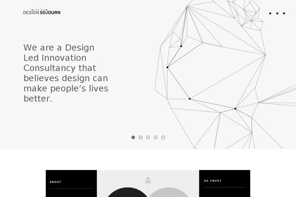 Stockholm Child theme site design template sample