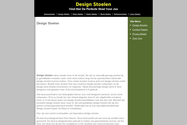 designstoelen.net site used C5