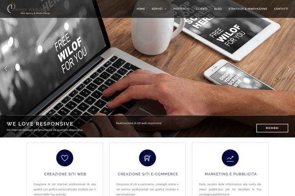 Thegem-elementor-child theme site design template sample