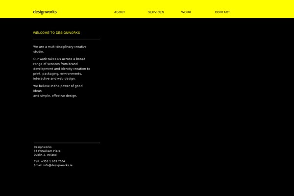 designworks.ie site used Semplice-child