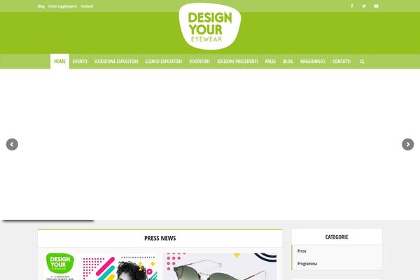Site using Meks ThemeForest Smart Widget plugin