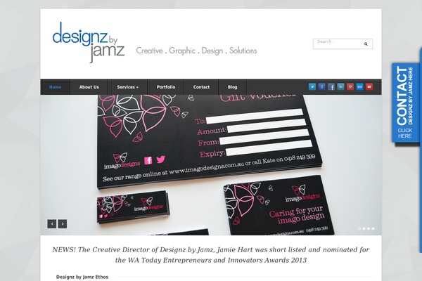 designzbyjamz.com site used Pytheas