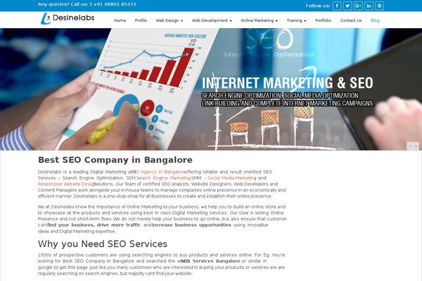 desinelabs.com site used Desinelabs