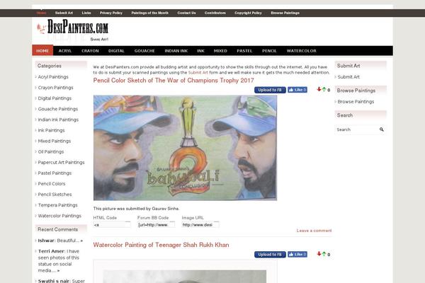 Karmela theme site design template sample