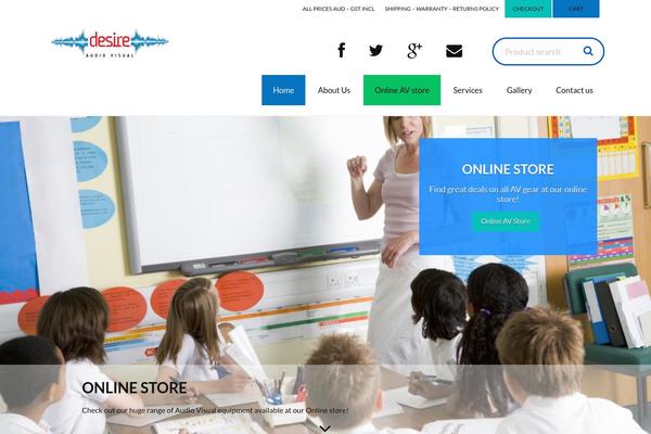 desireav.com.au site used Envy-pro