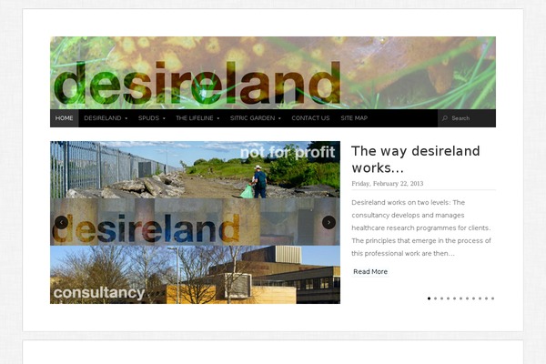 Organic Magazine theme site design template sample