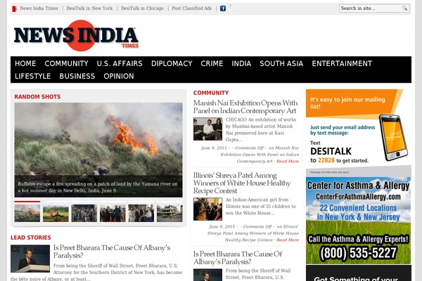 Advanced Newspaper theme site design template sample