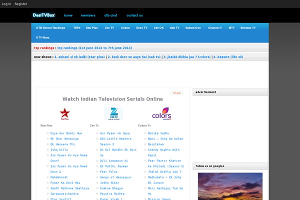 TrendyBlog theme site design template sample