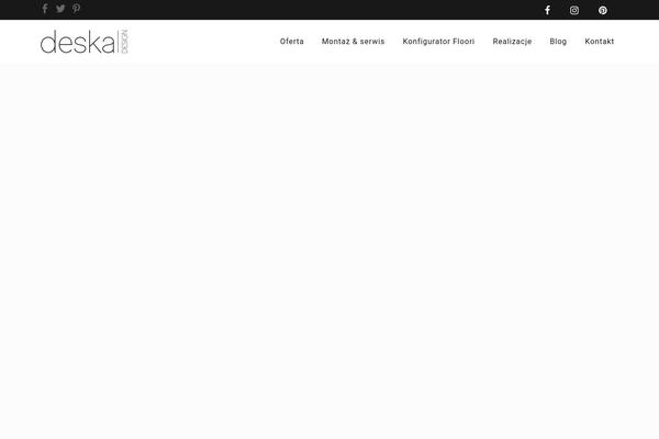 Maison theme site design template sample