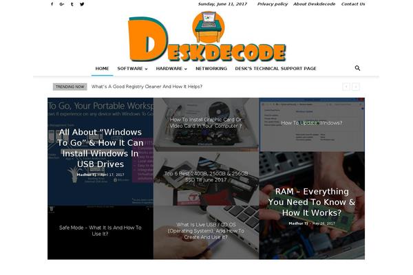 Site using Td-standard-pack plugin