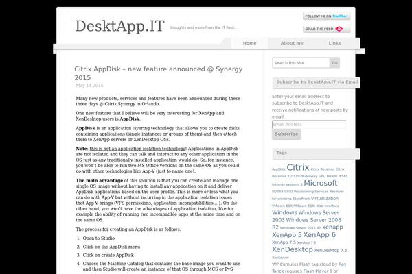 voidy theme site design template sample