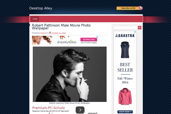 Cuttlefish theme site design template sample