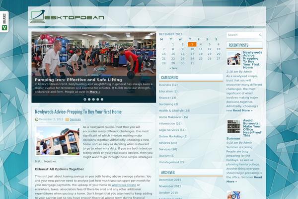 desktopdean.com site used Corris