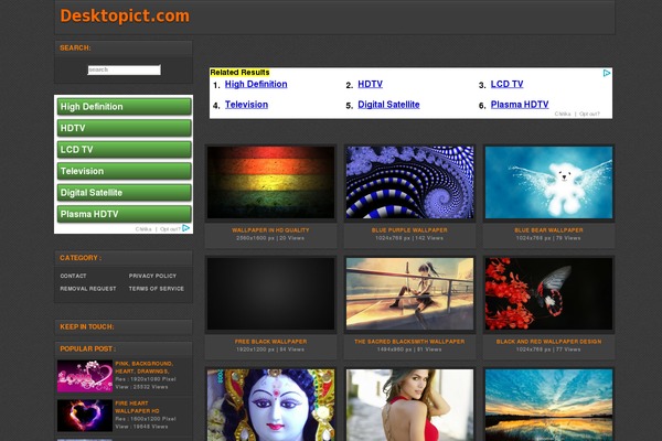 desktopict.com site used Handguns