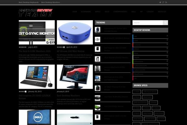 Solaris theme site design template sample
