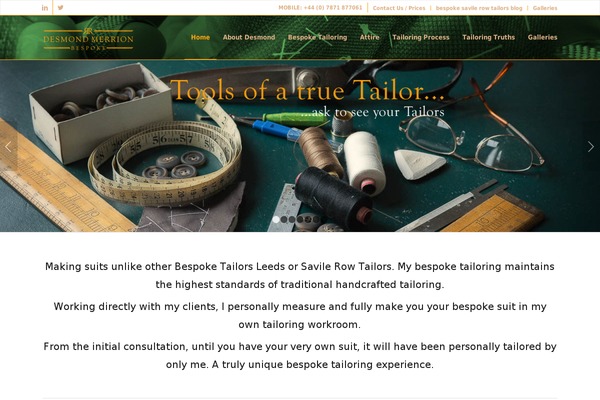 Enfold theme site design template sample