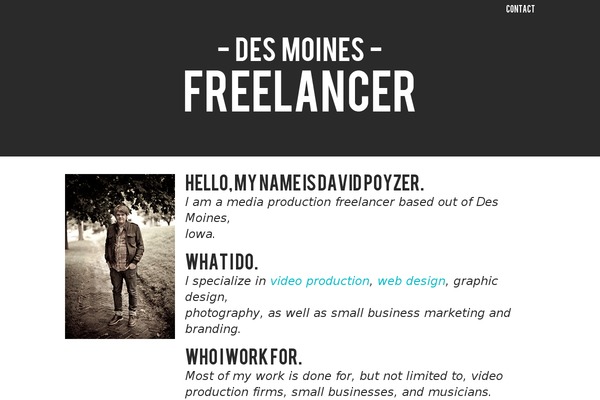 Boilerplate theme site design template sample