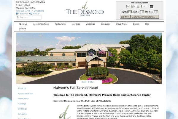 desmondgv.com site used Desmond