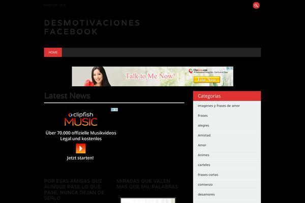 The Newswire theme site design template sample