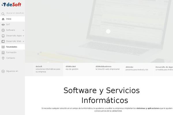 Enjooy theme site design template sample