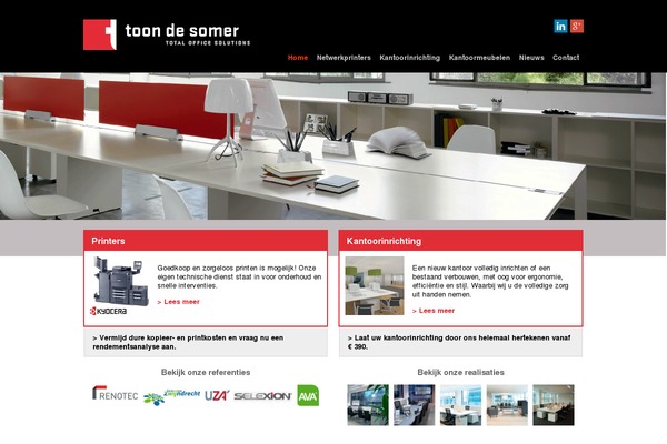 Revolution theme site design template sample
