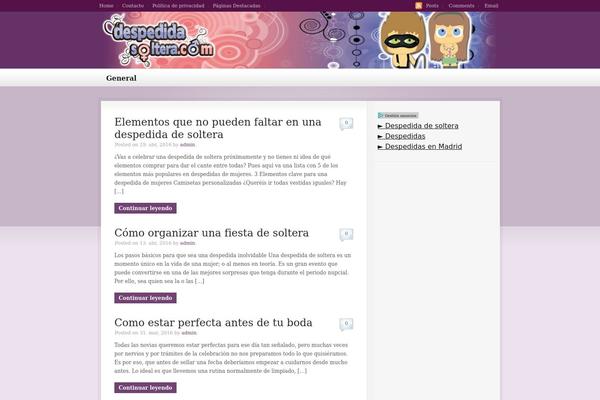 Busy Bee theme site design template sample