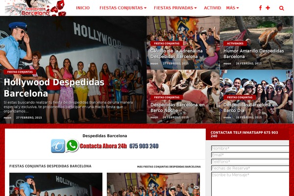 Site using Theia-post-slider plugin