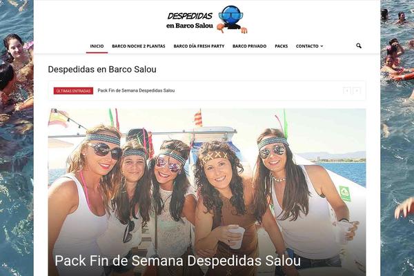 despedidasenbarcosalou.com site used Newspaper