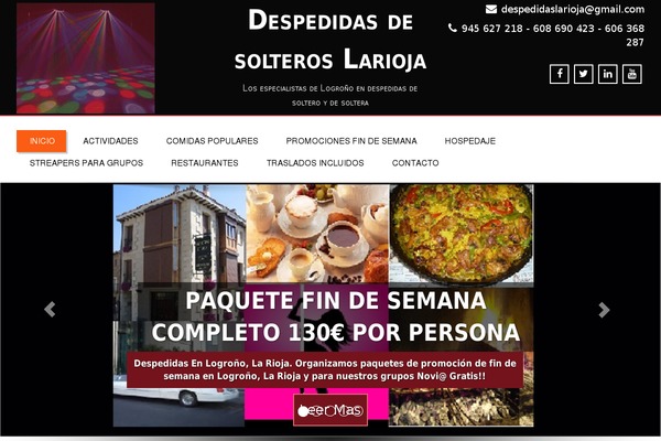 Enigma theme site design template sample