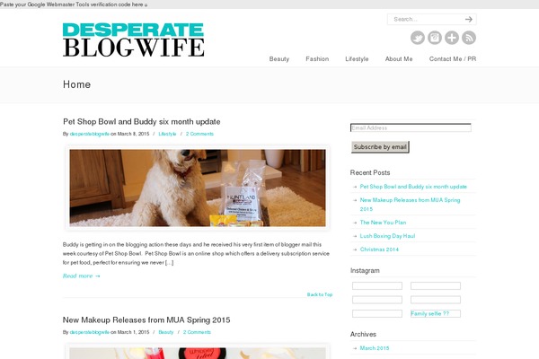 Site using Anti-spam plugin