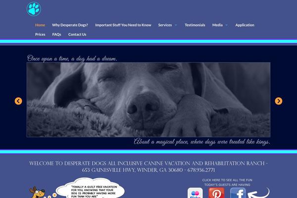 desperatedogsusa.com site used Custom