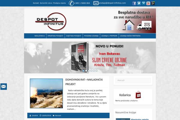 Travelify theme site design template sample