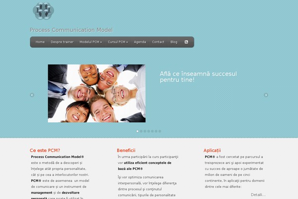 Feather theme site design template sample