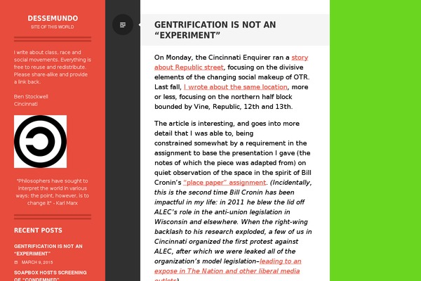 Writr theme site design template sample