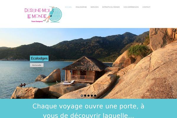 Carbon theme site design template sample