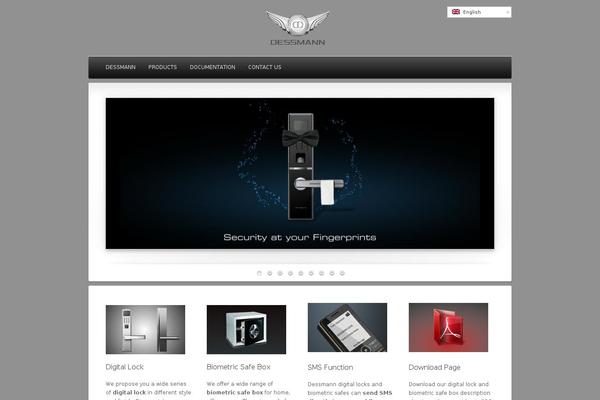 Dejavu theme site design template sample
