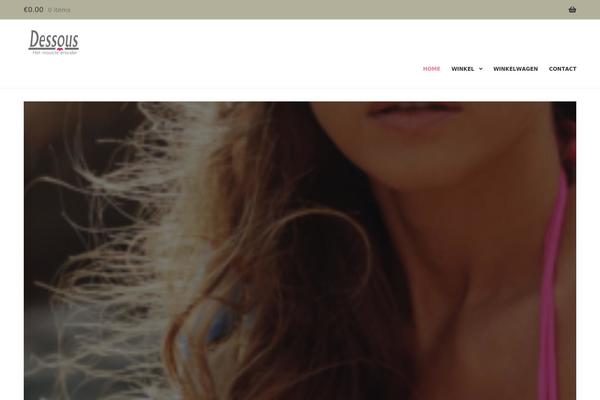 Site using Storefront-powerpack plugin
