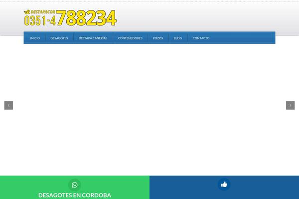 Plumbing theme site design template sample