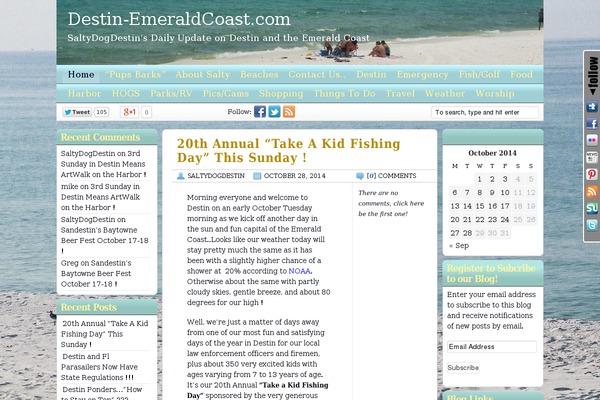 Travel Blogger theme site design template sample