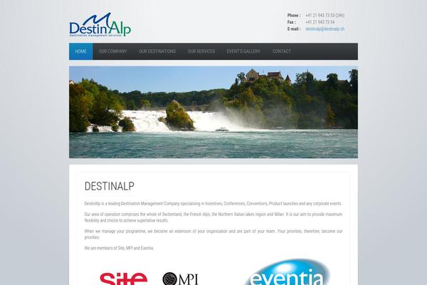 Avenue theme site design template sample
