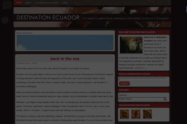 Site using Awesome Flickr Gallery plugin