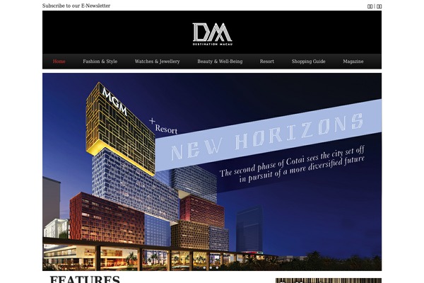 destination-macau.com site used Tierone