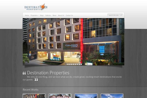 Deepfocus theme site design template sample