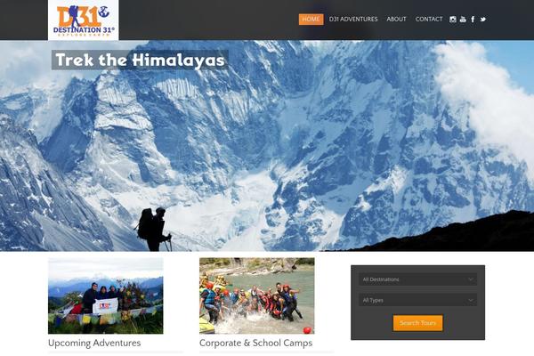 Midway theme site design template sample