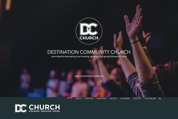 destinationcc.org site used Avada-2