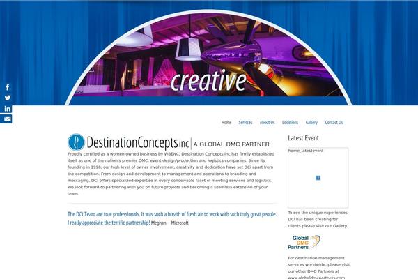 dci2 theme websites examples