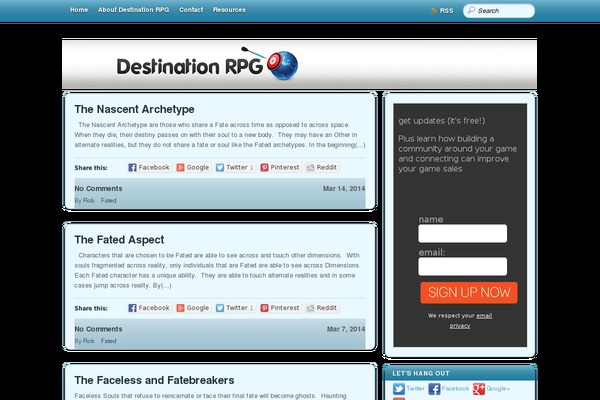 Wigi theme site design template sample