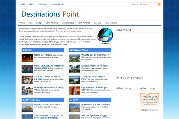 destinationspoint.com site used Dp-responsive